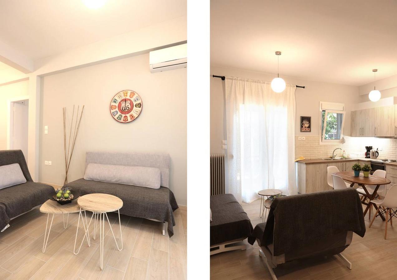 Pale Coloured Apt In Athens Historic Centre Exterior photo
